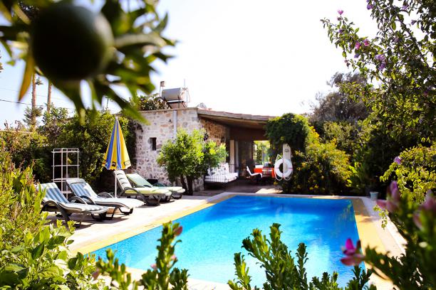 Villa with Private Pool in Bodrum Bitez, Surrounded by Nature