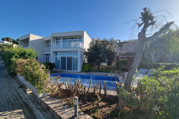 4+1 Sea View Villa with Private Pool and Private Beach in Bodrum Yalıkavak
