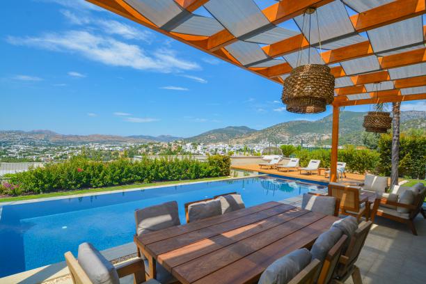 Bodrum Konacik 6+1 Villa with Private Pool for Rent