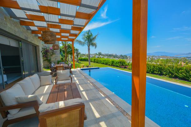 Bodrum Konacik 6+1 Villa with Private Pool for Rent