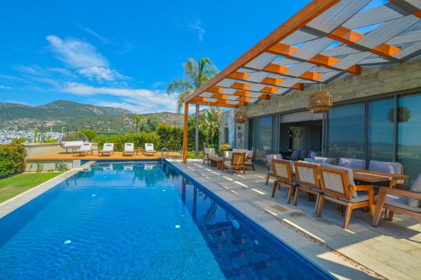 Bodrum Konacik 6+1 Villa with Private Pool for Rent