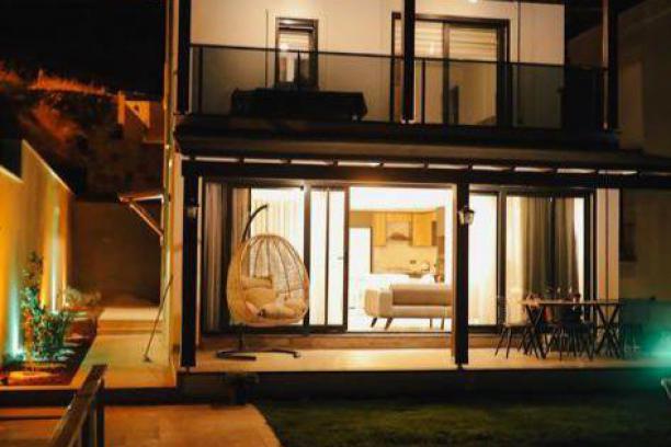 4+1 Villa with Sea View and Private Pool in Bodrum Kadıkalesi