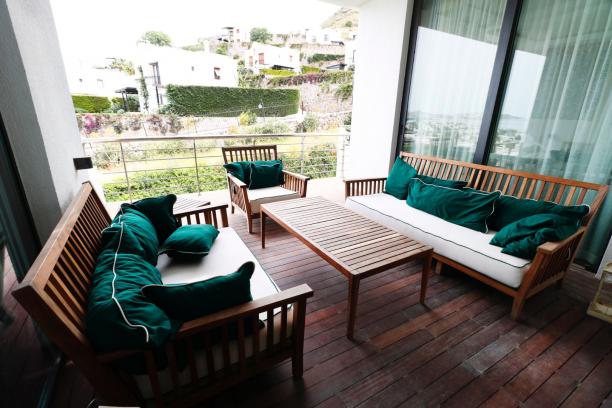 8+1 Villa for Rent with Private Pool with Full Sea View in Bodrum Turgutreis