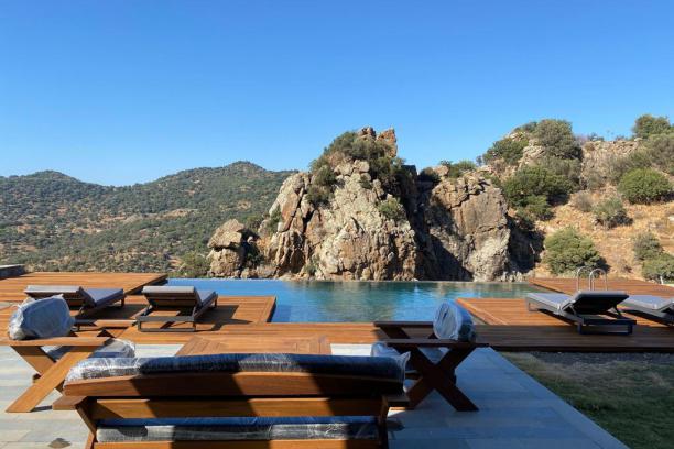 4+1 Villa with Private Pool and Sea View in Bodrum Yalikavak