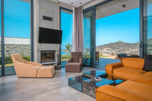 4+1 Villa with Private Pool and Sea View in Bodrum Yalikavak