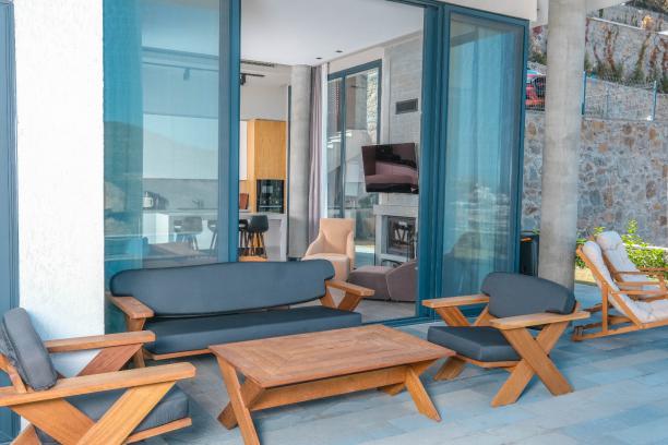 4+1 Villa with Private Pool and Sea View in Bodrum Yalikavak