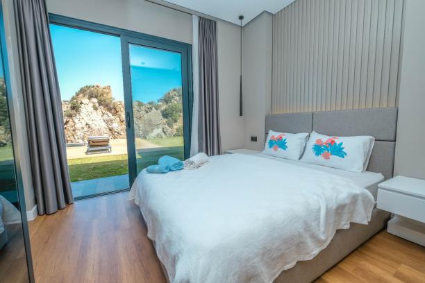 4+1 Villa with Private Pool and Sea View in Bodrum Yalikavak