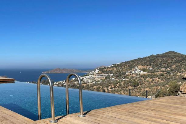 4+1 Villa with Private Pool and Sea View in Bodrum Yalikavak