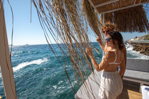 4+1 Sea View Villa with Private Pool and Private Beach in Bodrum Yalıkavak