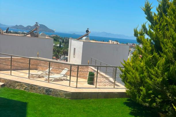  Sea View Villa with Private Pool in Kadıkalesi, Turgutreis, Bodrum