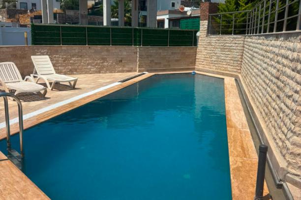  Sea View Villa with Private Pool in Kadıkalesi, Turgutreis, Bodrum