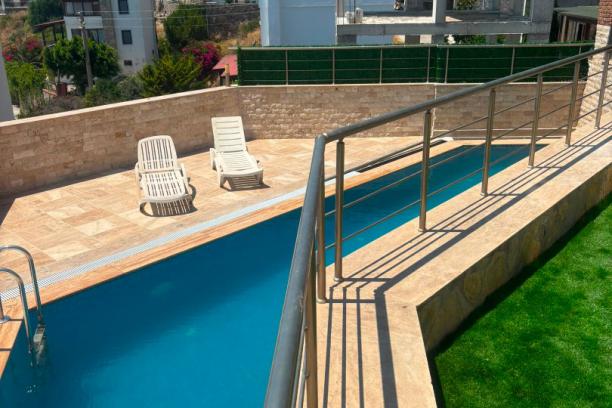  Sea View Villa with Private Pool in Kadıkalesi, Turgutreis, Bodrum