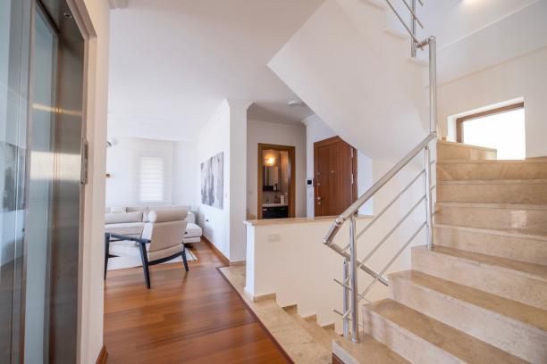 4+1 Villa with Private Pool and Sea View in Bodrum Center