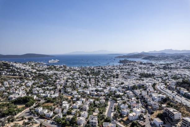 4+1 Villa with Private Pool and Sea View in Bodrum Center