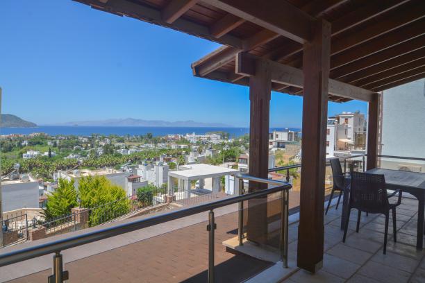 Sea View Villa with Private Pool in Kadıkalesi, Turgutreis, Bodrum