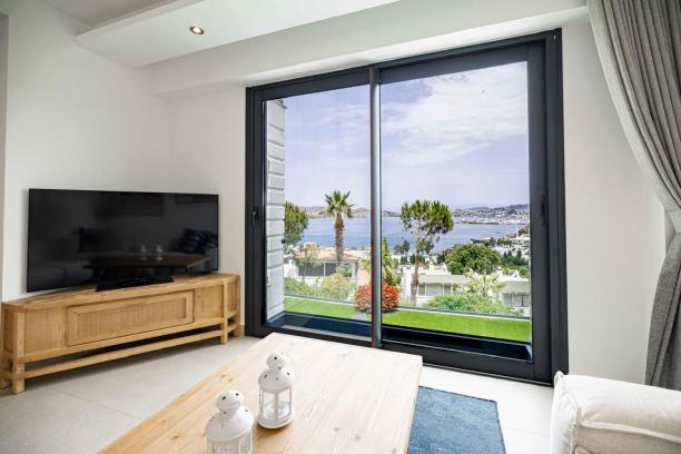 4+2 Rental Villa with Private Pool and Marina View in Bodrum Yalıkavak