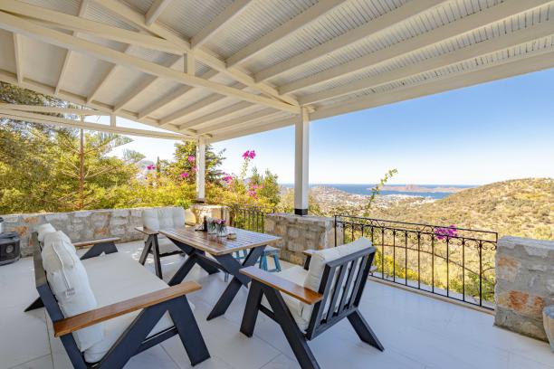 5+1 Private Pool and Unique Sea View Conservative Villa in Bodrum Yalıkavak
