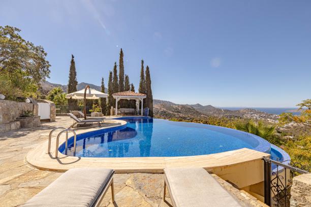 5+1 Private Pool and Unique Sea View Conservative Villa in Bodrum Yalıkavak