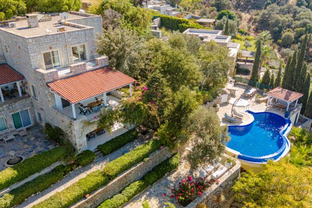 5+1 Private Pool and Unique Sea View Conservative Villa in Bodrum Yalıkavak