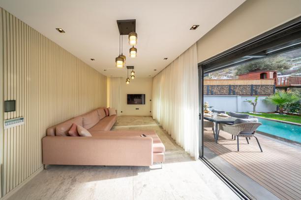 Bodrum Gumusluk 4+1 Villa for Rent with Private Pool