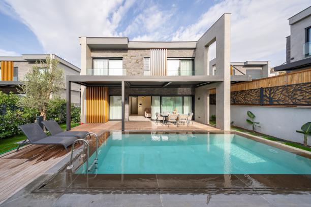 Bodrum Gumusluk 4+1 Villa for Rent with Private Pool