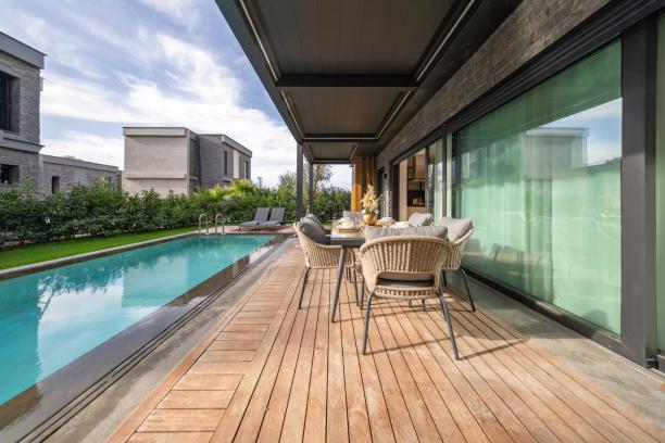 Bodrum Gumusluk 4+1 Villa for Rent with Private Pool