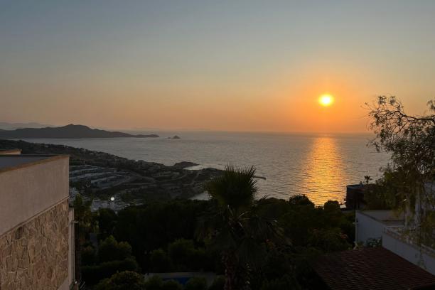 Villa for Rent with Private Pool and Sea View in Bodrum Yalıkavak