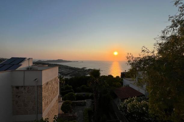 Villa for Rent with Private Pool and Sea View in Bodrum Yalıkavak