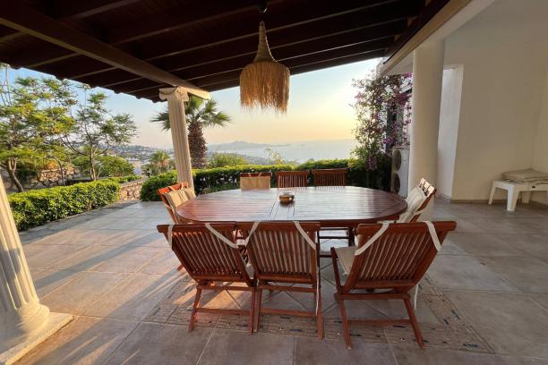 Villa for Rent with Private Pool and Sea View in Bodrum Yalıkavak
